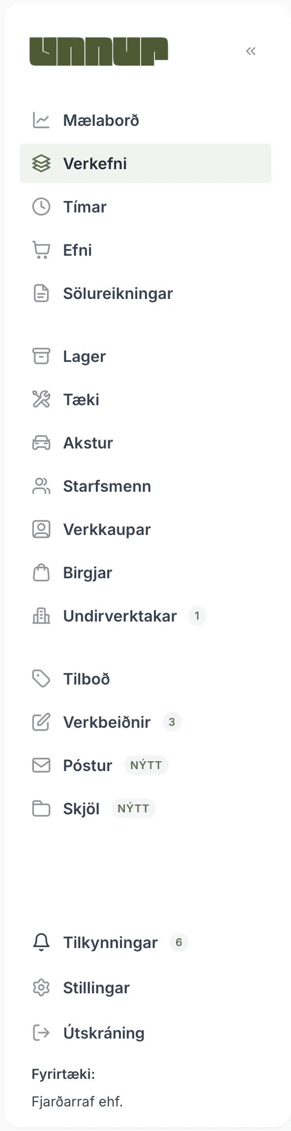Valmyndin hjá Stjórnanda